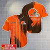 Cleveland Browns Personalized Name 3D Baseball Jersey Shirt Gift For Sport Season Product Photo 1