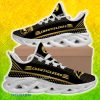 Coastal Carolina Chanticleers Max Soul Shoes Gold Color All Over Print For Fans Gift Sneakers - Coastal Carolina Chanticleers Max Soul Shoes Gold Color All Over Print For Fans Gift Sneakers