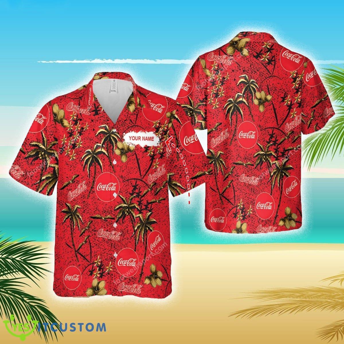 Coca Cola 3D Hawaiian Shirt Custom Name For Fans Gift Trending Summer 2 Coca Cola 3D Hawaiian Shirt Custom Name For Fans Gift Trending Summer - Coca Cola 3D Hawaiian Shirt Custom Name For Fans Gift Trending Summer
