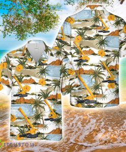Construction Liebherr Telescopic crawler crane LTR 1060 3D Printed Aloha Hawaiian Shirt Product Photo 1