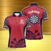 Custom Name Darts Red American Flag Custom Polo Shirt Patriotic Product Photo 1