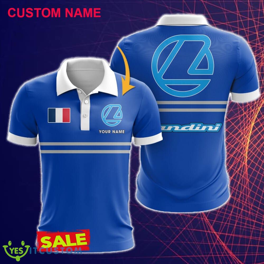 Custom Name Landini 3D Polo Shirt Blue Car For Men Women Gift Golf Fans 3 Custom Name Landini 3D Polo Shirt Blue Car For Men Women Gift Golf Fans - Custom Name Landini 3D Polo Shirt Blue Car For Men Women Gift Golf Fans