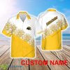 Custom Name NCAA Southern Miss Golden Eagles 3D Hawaiian Shirt Flower Vintage For Men Women - Custom Name NCAA Southern Miss Golden Eagles 3D Hawaiian Shirt Flower Vintage For Men Women