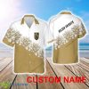 Custom Name NHL Vegas Golden Knights 3D Hawaiian Shirt Flower Vintage For Men Women - Custom Name NHL Vegas Golden Knights 3D Hawaiian Shirt Flower Vintage For Men Women