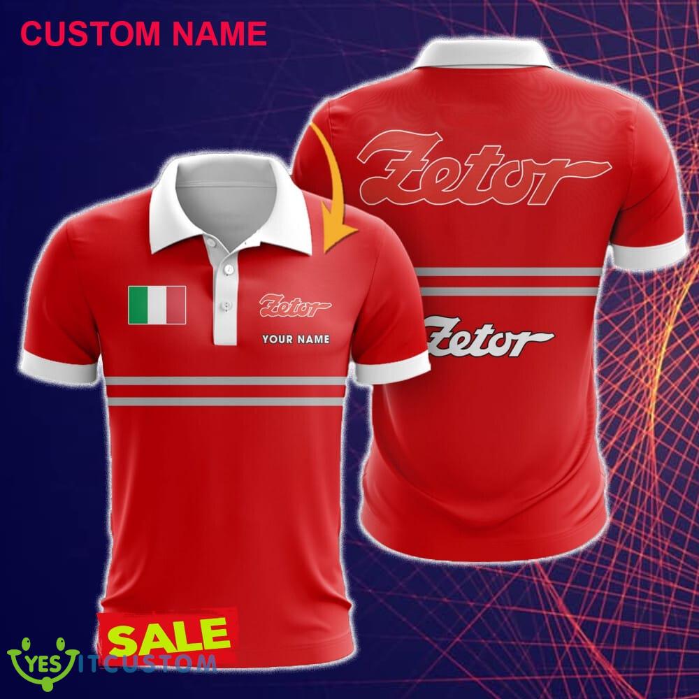 Custom Name Zetor 3D Polo Shirt Red For Fans Gift Men Women 3 Custom Name Zetor 3D Polo Shirt Red For Fans Gift Men Women - Custom Name Zetor 3D Polo Shirt Red For Fans Gift Men Women