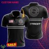Detroit Diesel 3D Polo Shirt Gift Golf Black Car Logo For Men And Women Custom Name - Detroit Diesel 3D Polo Shirt Gift Golf Black Car Logo For Men And Women Custom Name