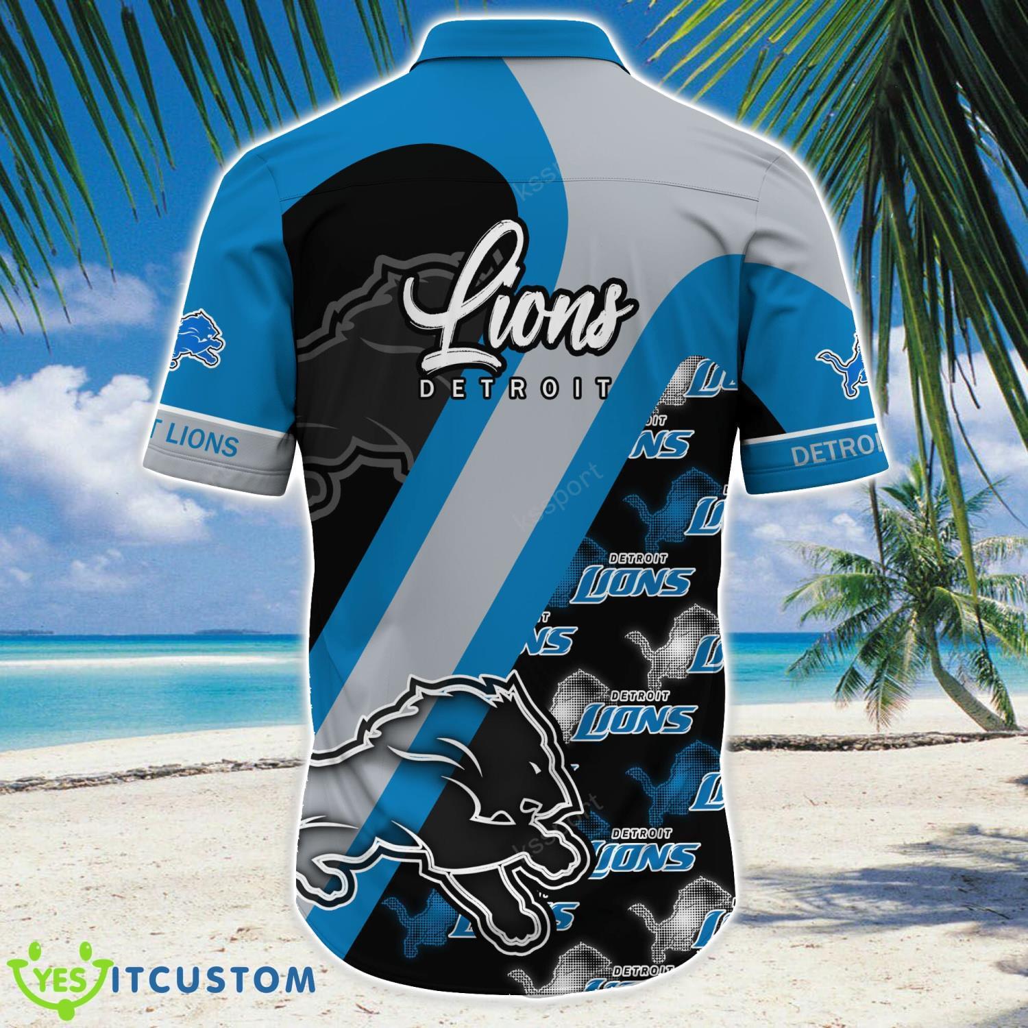 Detroit Lions NFL Hawaiian Shirt Logo Team Proud Shirt For Fans 5 Detroit Lions NFL Hawaiian Shirt Logo Team Proud Shirt For Fans Product Photo 2