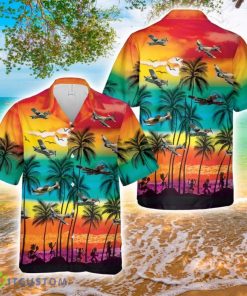 Douglas A-1 Skyraider Hawaiian Shirt 3D Printed Button Shirt Product Photo 1