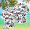 Electric Forklift Santa Hawaiian Shirt Beach Holiday Product Photo 1