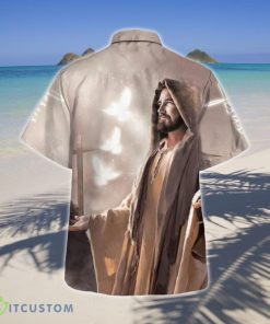 Faith Hope Love Jesus Cross Hawaiian Shirt Style Gift Product Photo 2