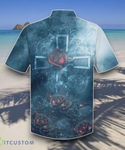 Faith Rose Cross Hawaiian Shirts Style Gift 3 Faith Rose Cross Hawaiian Shirts Style Gift Product Photo 2