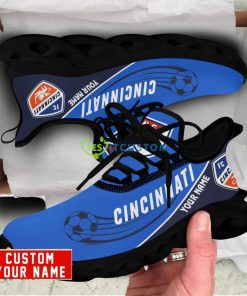 FC Cincinnati Max Soul Shoes Personalized Name Sneakers Product Photo 2