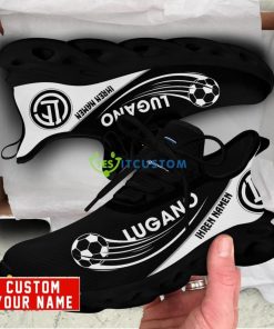 FC Lugano Max Soul Shoes Personalized Name Sneakers 3 FC Lugano Max Soul Shoes Personalized Name Sneakers Product Photo 2