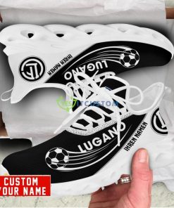 FC Lugano Max Soul Shoes Personalized Name Sneakers Product Photo 1