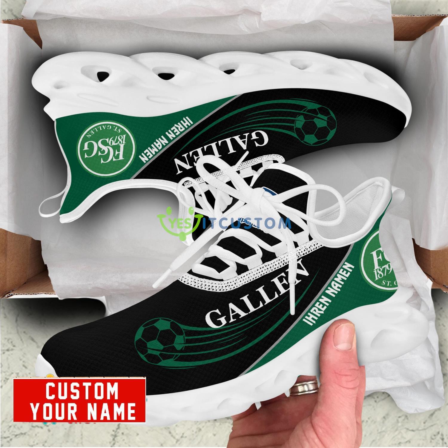 FC St. Gallen Max Soul Shoes Personalized Name Sneakers 5 FC St. Gallen Max Soul Shoes Personalized Name Sneakers Product Photo 1