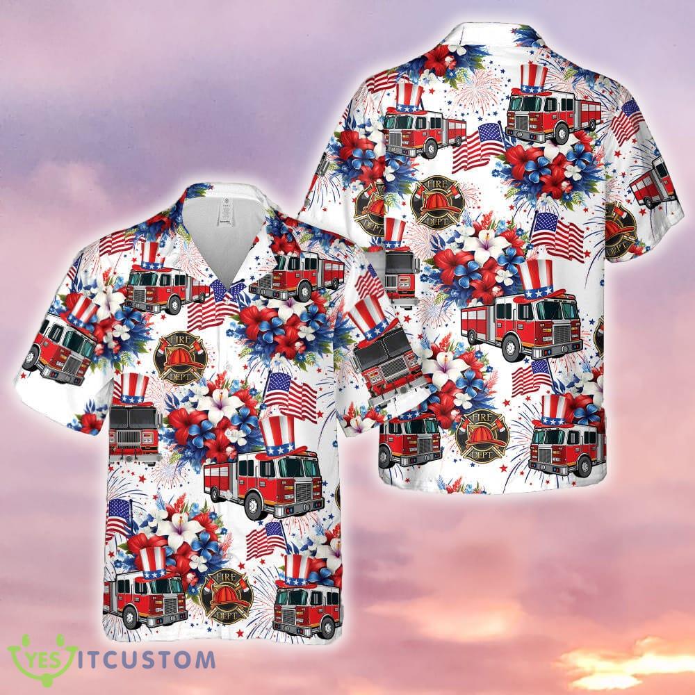 Firefighter Fire Trucks Hawaiian Shirt 2 Firefighter Fire Trucks Hawaiian Shirt - Firefighter Fire Trucks Hawaiian Shirt