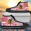 Flag Rugby Chicago Blackhawks Classic High Top Shoes Gift For Passionate Fans Product Photo 1