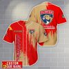 Florida Panthers Personalized Name 3D Baseball Jersey Shirt Gift For Sport Season Product Photo 1