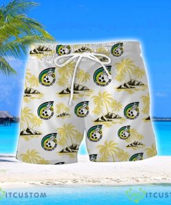Fortuna Sittard Coconut Vintage Pattern Beach 3D Hawaiian Shirt And Shorts Product Photo 2