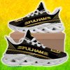 Fulham Max Soul Shoes Gold Color All Over Print For Fans Gift Sneakers - Fulham Max Soul Shoes Gold Color All Over Print For Fans Gift Sneakers