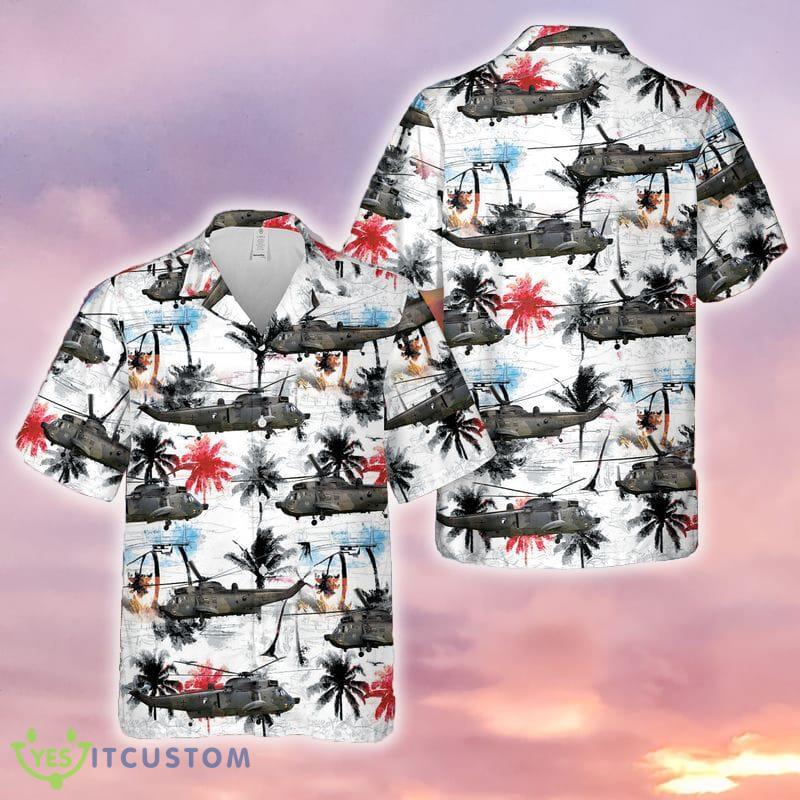 German Navy Sikorsky S_61 Sea King Rescue Helicopter Hawaiian Shirt 2 German Navy Sikorsky S_61 Sea King Rescue Helicopter Hawaiian Shirt - German Navy Sikorsky S_61 Sea King Rescue Helicopter Hawaiian Shirt