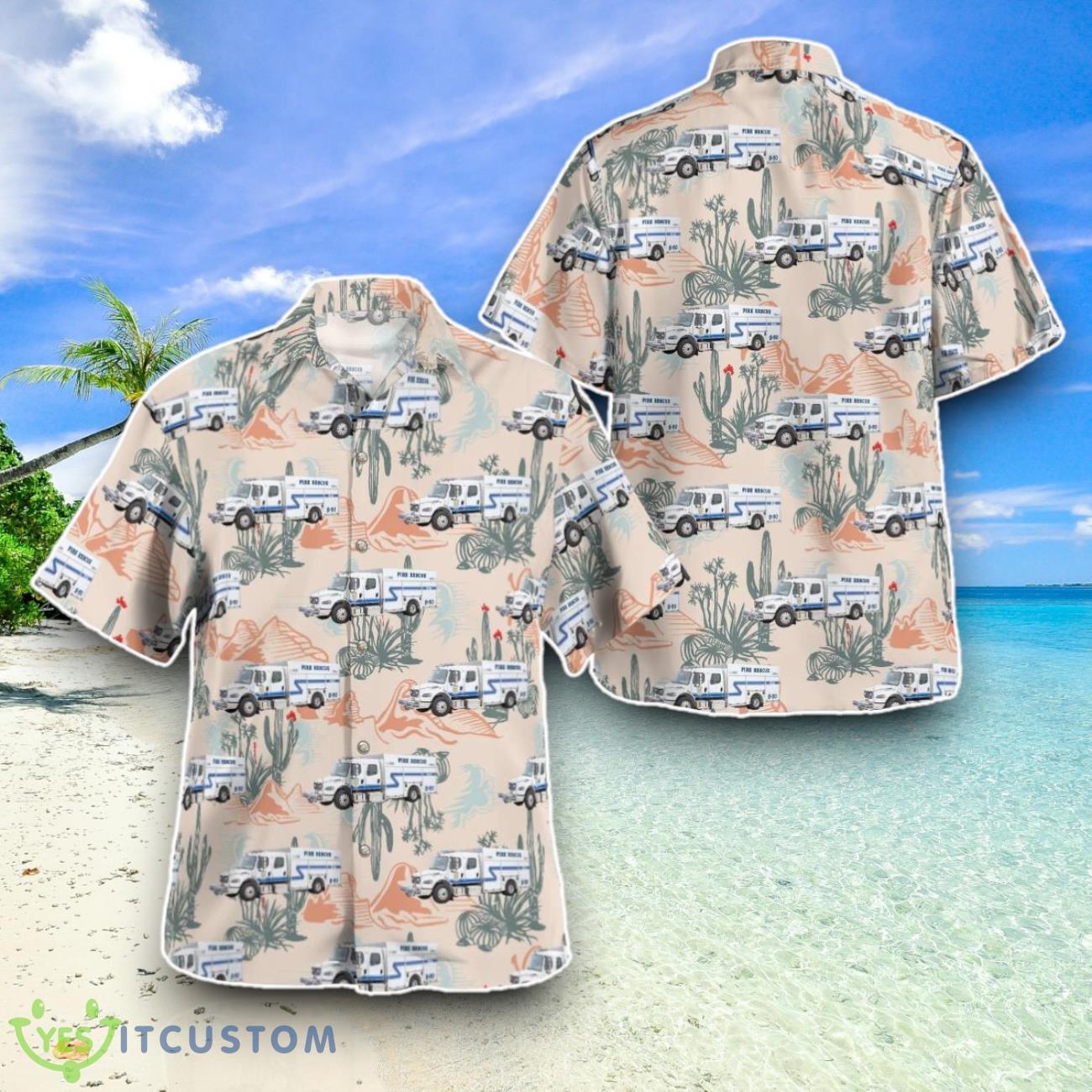 Gonzales, Louisiana, Ascension Parish Fire District No.1 Hawaiian Shirt Special Edition Aloha Shirt 4 Gonzales, Louisiana, Ascension Parish Fire District No.1 Hawaiian Shirt Special Edition Aloha Shirt Product Photo 1