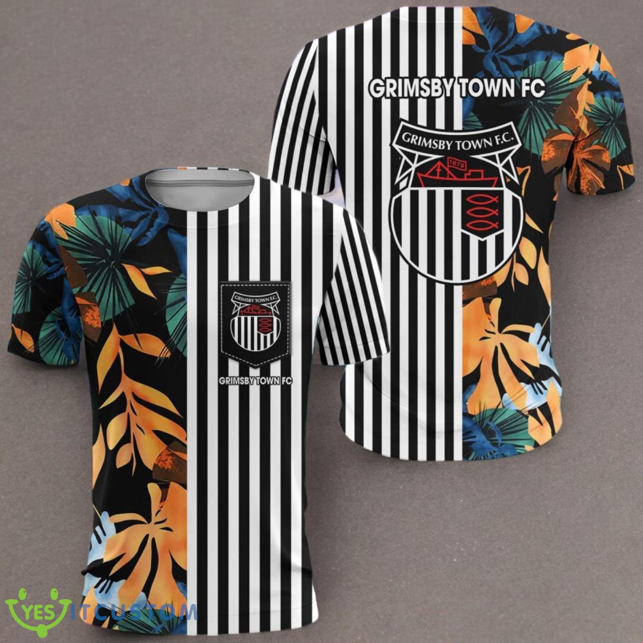 Grimsby Town 3D Shirt Trending Design 2024 For Men Women 2 Grimsby Town 3D Shirt Trending Design 2024 For Men Women Product Photo 1