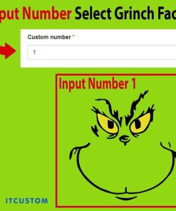 Grinch Face New Mexico Lobos 3D Hoodie, Zip Hoodie, Sweater Green AOP Custom Number And Name - Grinch Face NCAA New Mexico Lobos Custom Face 1