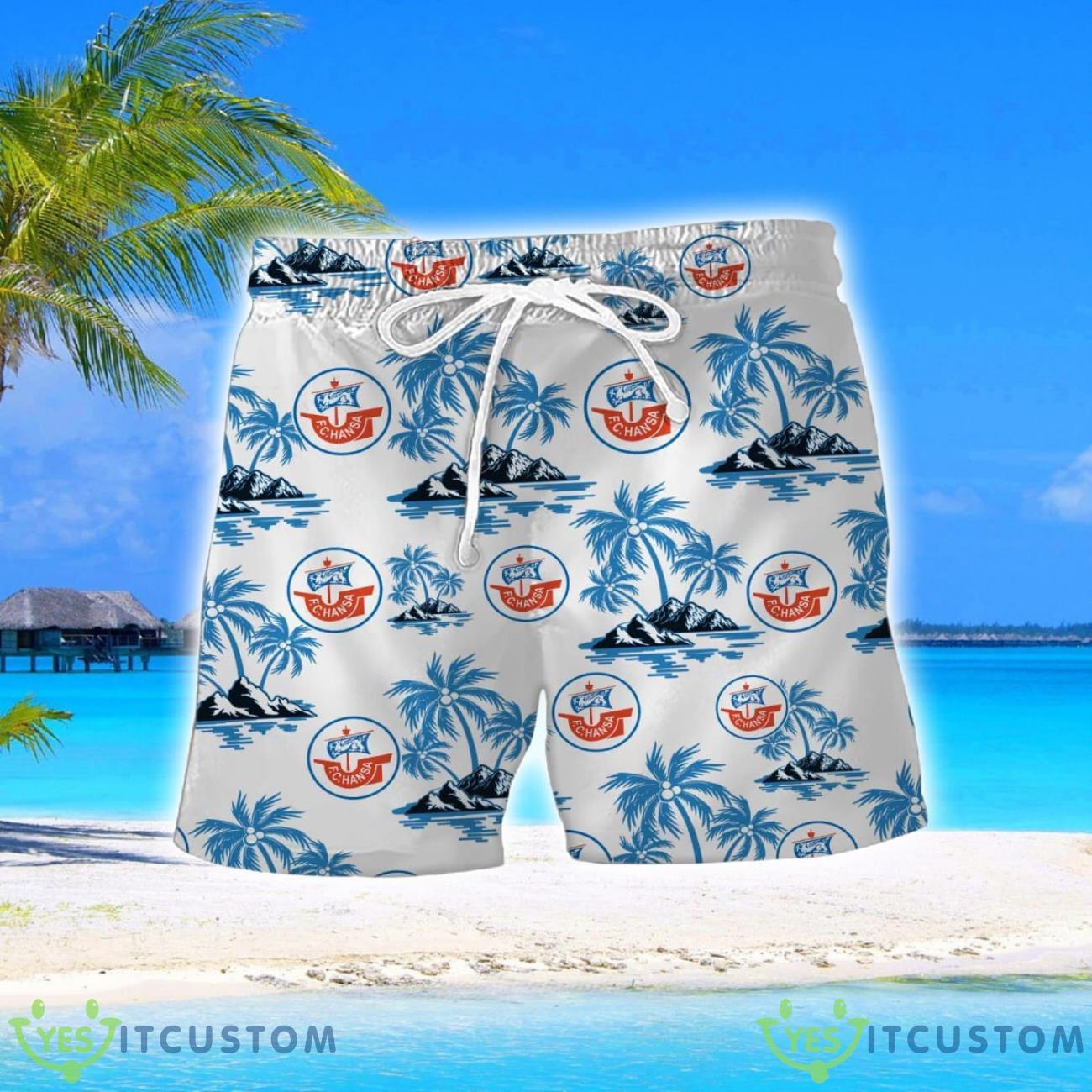 Hansa Rostock Coconut Vintage Pattern Beach 3D Hawaiian Shirt And Shorts 5 Hansa Rostock Coconut Vintage Pattern Beach 3D Hawaiian Shirt And Shorts Product Photo 2