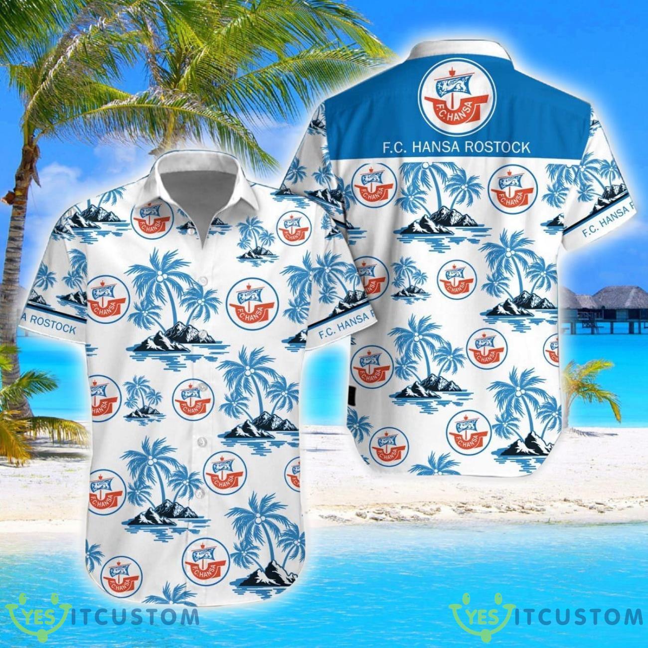 Hansa Rostock Coconut Vintage Pattern Beach 3D Hawaiian Shirt And Shorts 4 Hansa Rostock Coconut Vintage Pattern Beach 3D Hawaiian Shirt And Shorts Product Photo 1