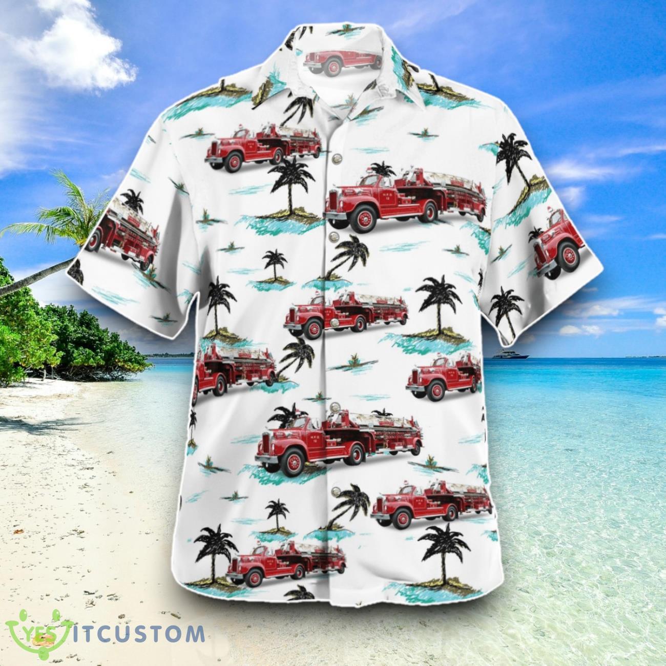 HARRISBURG FIRE DEPARTMENT ALLISON HOOK & LADDER #2 Hawaiian Shirt Special Edition Aloha Shirt 5 HARRISBURG FIRE DEPARTMENT ALLISON HOOK & LADDER #2 Hawaiian Shirt Special Edition Aloha Shirt Product Photo 2