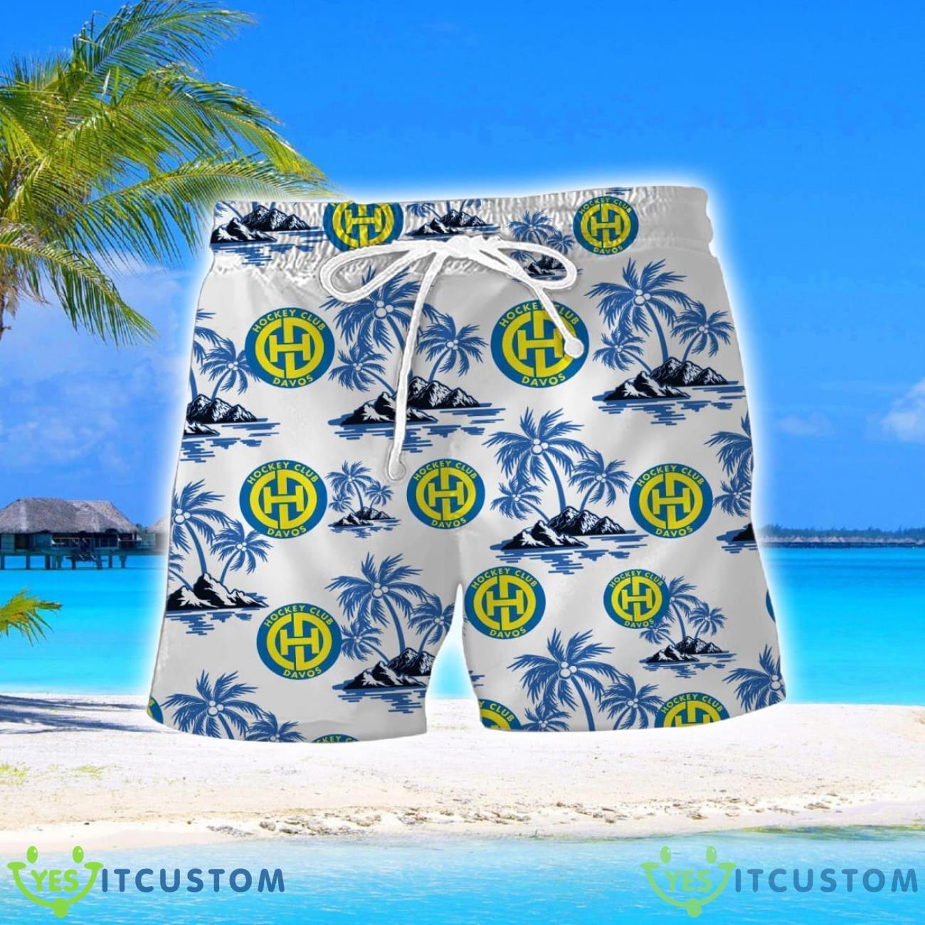 HC Davos Coconut Vintage Pattern Beach 3D Hawaiian Shirt And Shorts 5 HC Davos Coconut Vintage Pattern Beach 3D Hawaiian Shirt And Shorts Product Photo 2