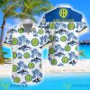 HC Davos Coconut Vintage Pattern Beach 3D Hawaiian Shirt And Shorts Product Photo 1