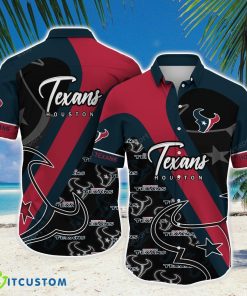 Houston Texans NFL Hawaiian Shirt Logo Team Proud Shirt For Fans Product Photo 1