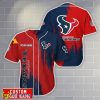Houston Texans Personalized Name 3D Baseball Jersey Shirt Gift For Sport Season Product Photo 1