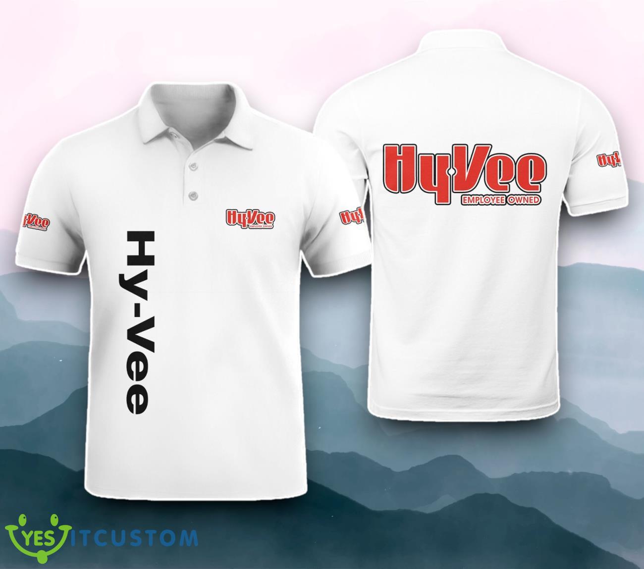 Hy-Vee 3D Polo Shirt Basic Style For Men Women 3 Hy-Vee 3D Polo Shirt Basic Style For Men Women Product Photo 1