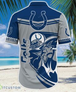 Indianapolis Colts NFL Hawaiian Shirt Hot Trending Summer Gift Product Photo 2