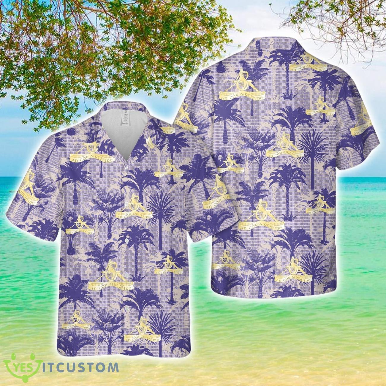 Irish Army Artillery Corps (ARTY) 3D Printed Aloha Hawaiian Shirt 2 Irish Army Artillery Corps (ARTY) 3D Printed Aloha Hawaiian Shirt Product Photo 1