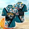 Jacksonville Jaguars NFL Flower Aloha Hawaiian Shirt Gift Summer - Jacksonville Jaguars NFL Flower Aloha Hawaiian Shirt Gift Summer