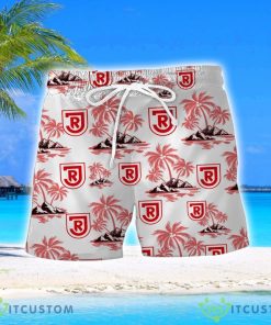 Jahn Regensburg Coconut Vintage Pattern Beach 3D Hawaiian Shirt And Shorts Product Photo 2