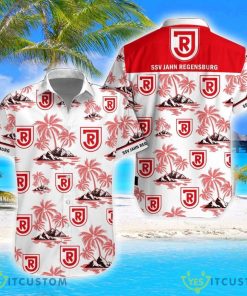 Jahn Regensburg Coconut Vintage Pattern Beach 3D Hawaiian Shirt And Shorts Product Photo 1