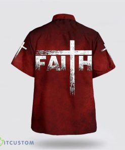 Jesus Christ Cross Faith Hawaiian Shirt Beach Shirt Product Photo 2
