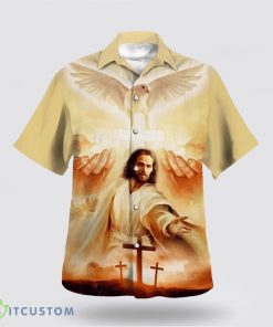 Jesus Christ Reaching Out Hand Aloha Hawaiian Shirt Beach Shirt For Men And Women And Women Product Photo 1