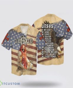 Jesus Is My Everything Hawaiian Shirt Beach Shirt Product Photo 1