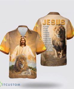 Jesus Is My God Aloha Hawaiian Shirt Beach Shirt For Men And Women Product Photo 1