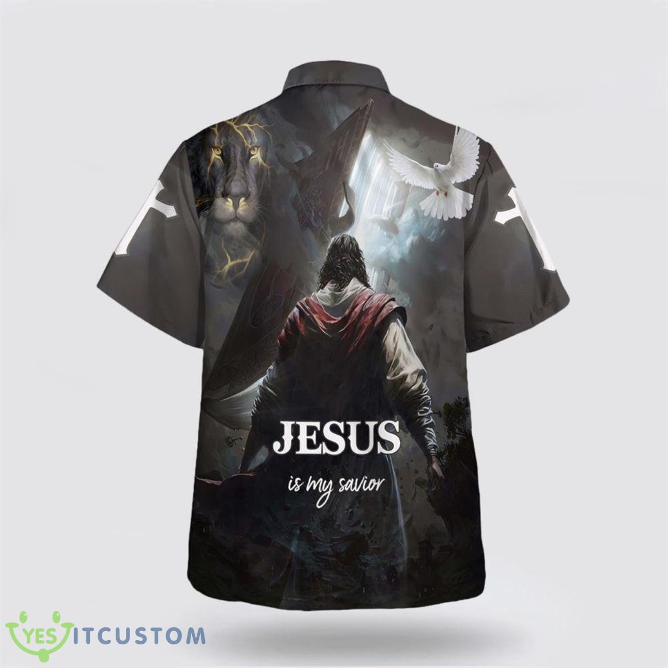 Jesus Is My Savior Christ Jesus Anh The Lion Aloha Hawaiian Shirt Beach Shirt For Men And Women 5 Jesus Is My Savior Christ Jesus Anh The Lion Aloha Hawaiian Shirt Beach Shirt For Men And Women Product Photo 2