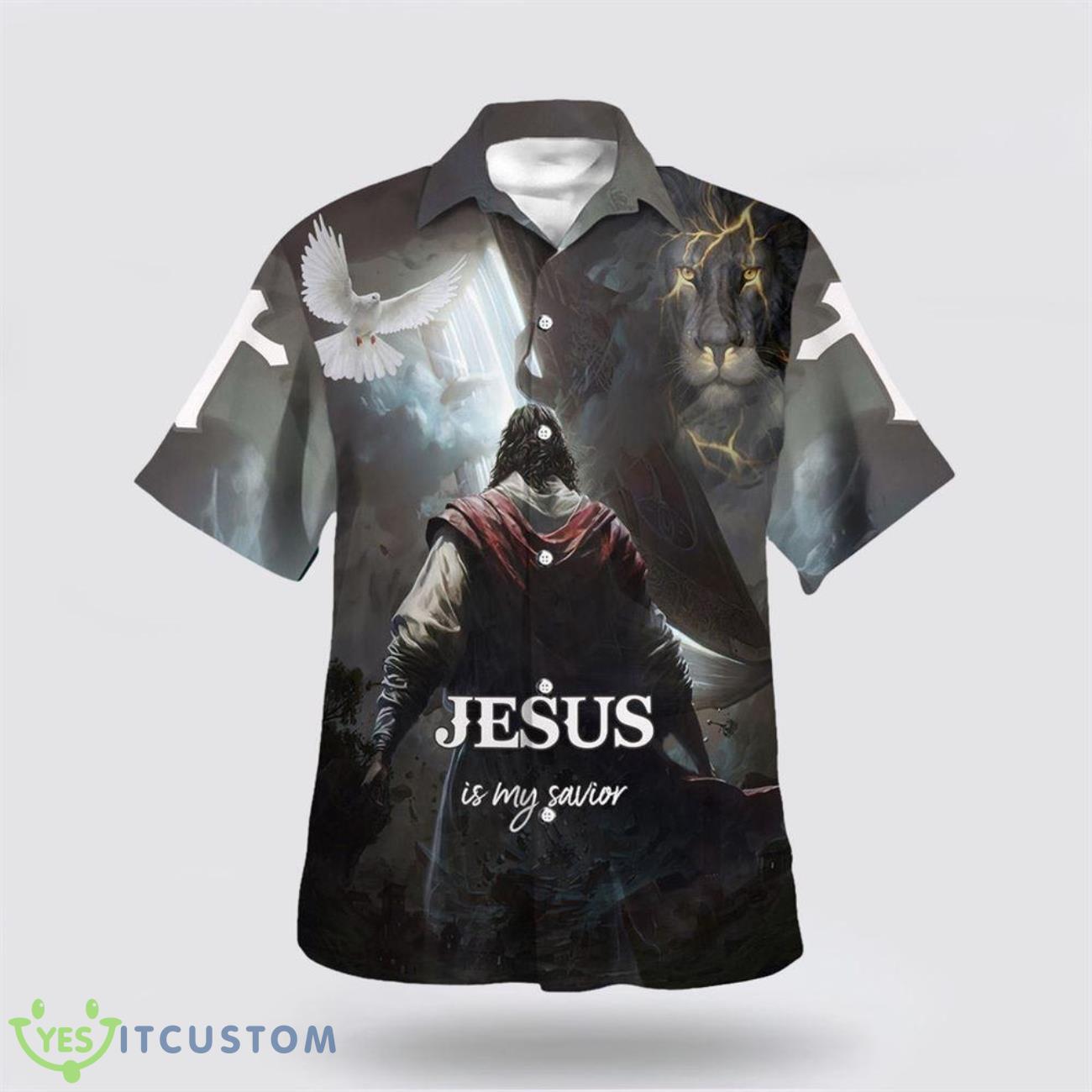 Jesus Is My Savior Christ Jesus Anh The Lion Aloha Hawaiian Shirt Beach Shirt For Men And Women 4 Jesus Is My Savior Christ Jesus Anh The Lion Aloha Hawaiian Shirt Beach Shirt For Men And Women Product Photo 1