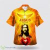 Jesus Is My Savior Christ Of The Sacred Heart Aloha Hawaiian Shirt Beach Shirt For Men And Women Product Photo 1
