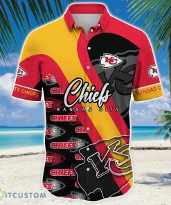 Kansas City Chiefs NFL Hawaiian Shirt Logo Team Proud Shirt For Fans 5 Kansas City Chiefs NFL Hawaiian Shirt Logo Team Proud Shirt For Fans Product Photo 3