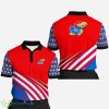 Kansas Jayhawks 3D Polo Shirt For FansBest Gift For Sport Team Product Photo 1